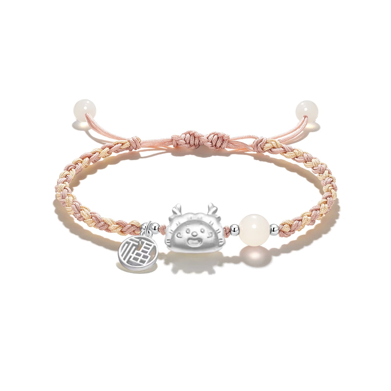 Браслеты с подвеской в ​​виде веревки Jodie & Kevin из стерлингового серебра 925 пробы унисекс