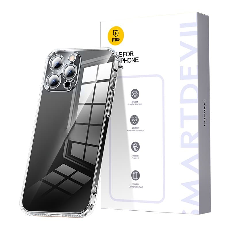 SHANMO TPU Material Impact Resistant Airbag Protective Cover Soft Shell Transparent Phone Case