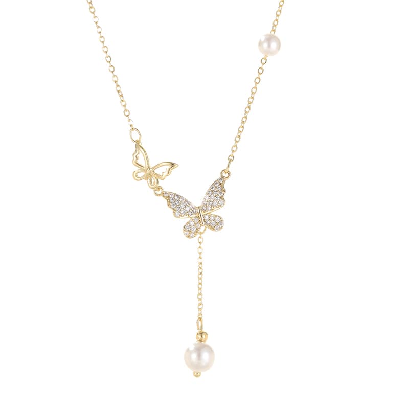 ONEKISS изысканные роскошные элегантные нишевые дизайнерские ожерелья-цепочки премиум-класса для женщин