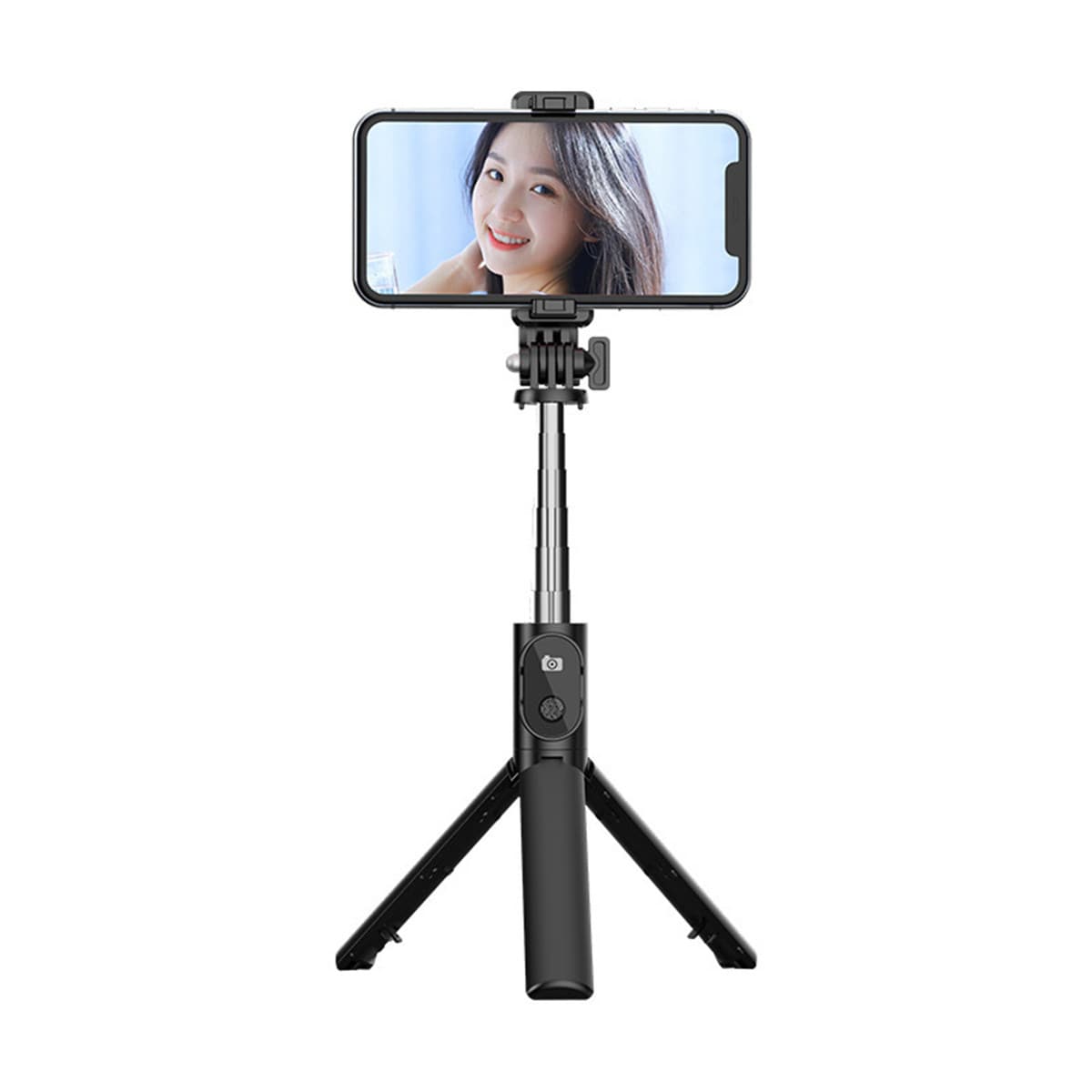 X-IT P20S Bluetooth Portable Multifunction All-in-One Live Streaming Stand Travel Selfie Stick