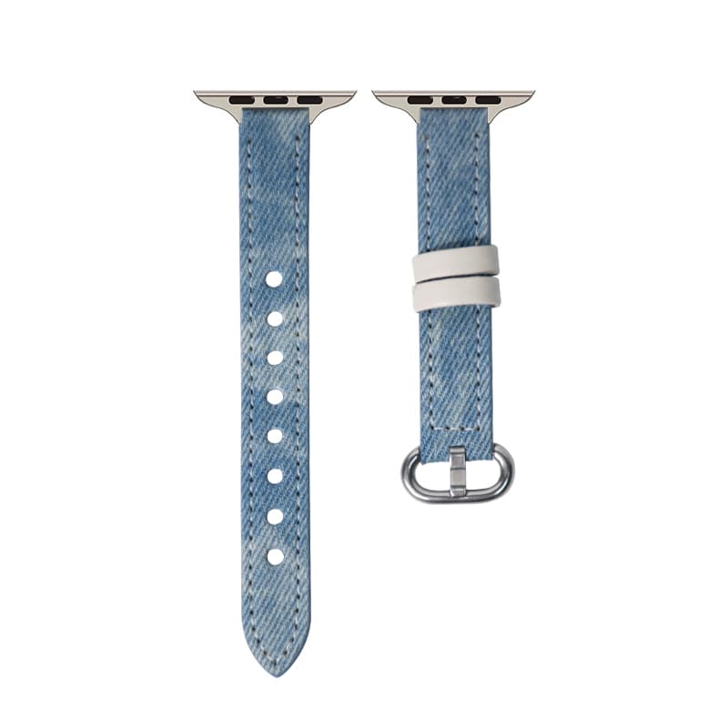 Ремешок CHENSONG из джинсового материала, совместимого с Apple