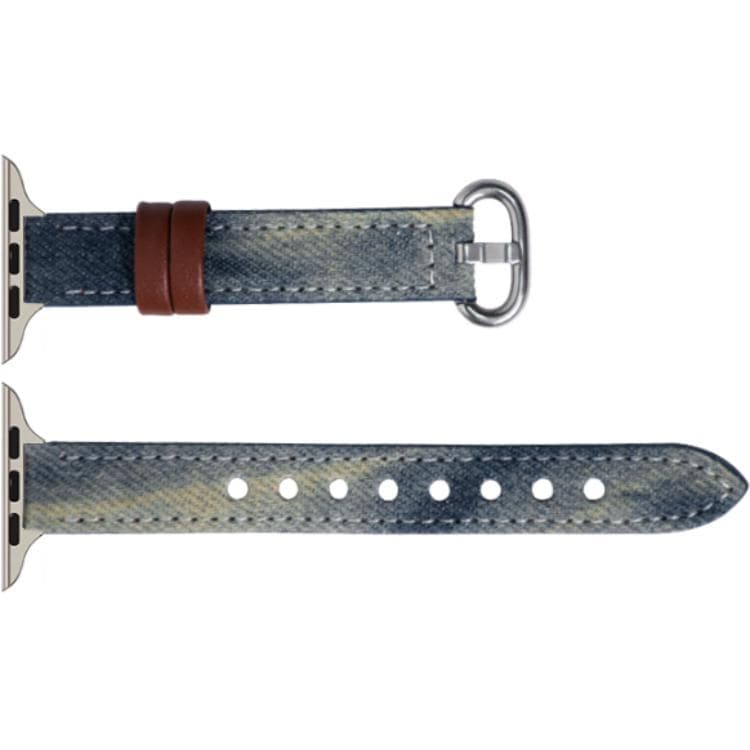 Ремешок CHENSONG из джинсового материала, совместимого с Apple