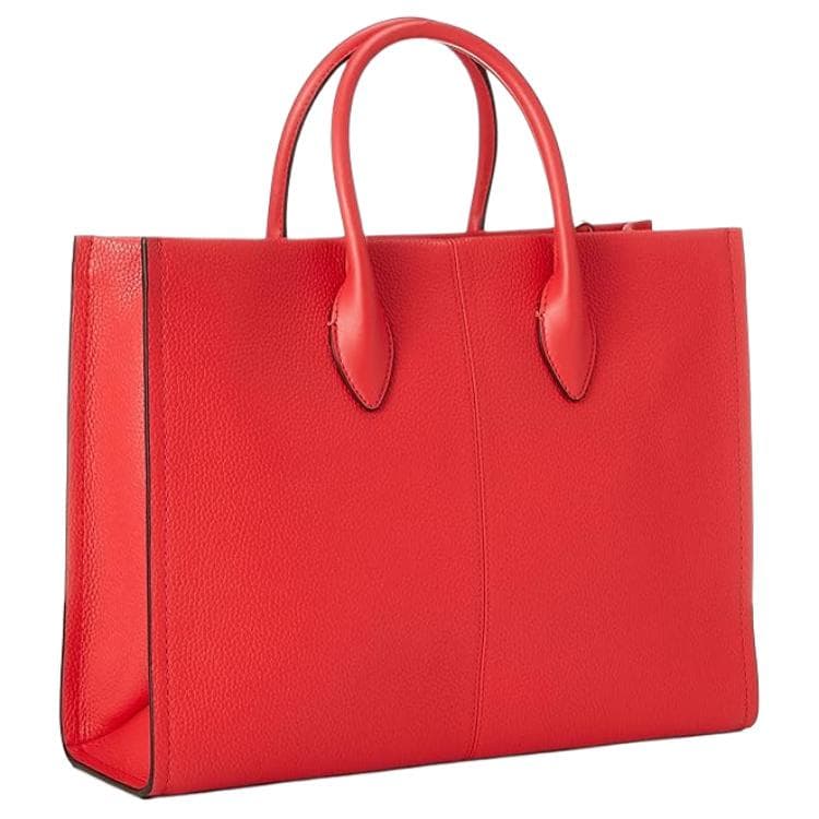 MICHAEL KORS Mirella Большая сумка-тоут из коровьей кожи, сумка для покупок, сумка, сумка через плечо, сумка через плечо, женская среднего размера, красная