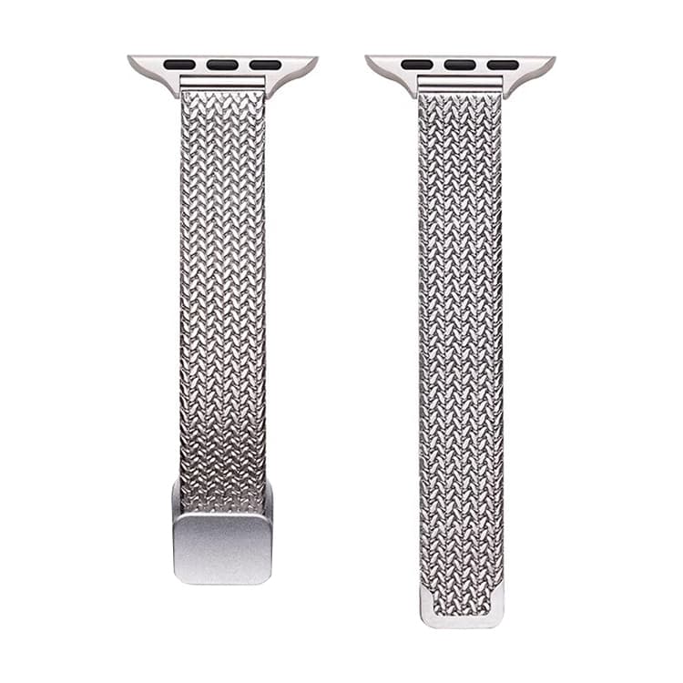 IBOANN Ремешок, совместимый с Apple, материал нержавеющей стали, 206 мм