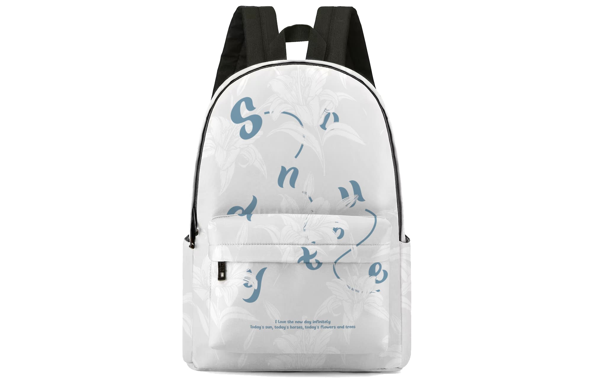 Рюкзак ONRF из полиэстера, рюкзак унисекс, белый