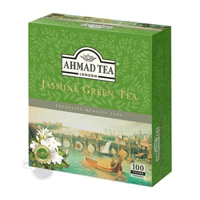 Gök çaý Ahmad "Jasmine Green Tea", 100 haltajyk, 200 gr