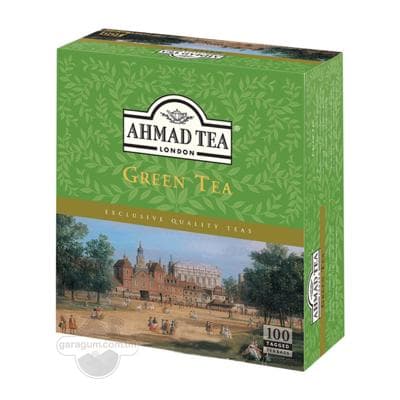 Gök çaý Ahmad "Green Tea", 100 haltajyk, 200 gr