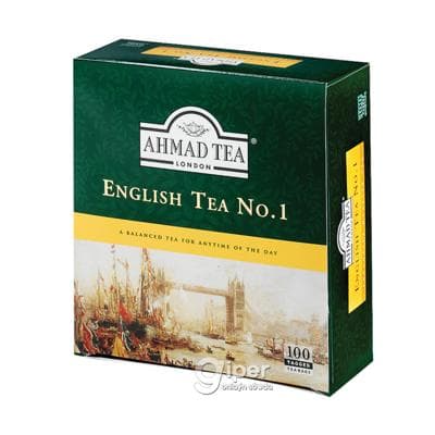 Чай черный Ahmad "English Tea No. 1", 100 пакетиков, 200 г