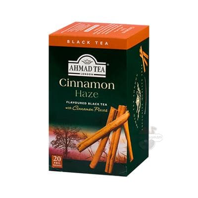 Gara çaý Ahmad Tea "Cinnamon Haze" korisa ysly haltajykly, (20 sany) 40 gr