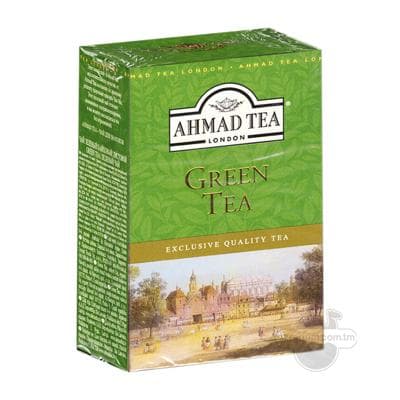 Чай Ahmad "Green Tea", зеленый, листовой, 100 г