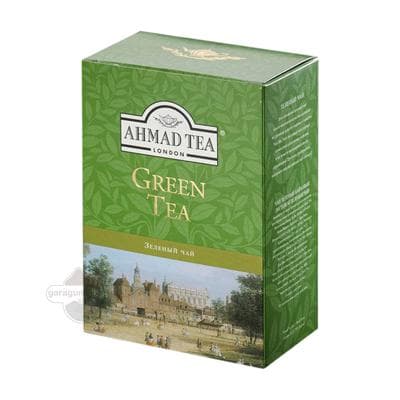 Gök çaý Ahmad Tea "Green tea" ýaprakly, 500 gr