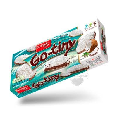 Kakaoly biskwit Sweet Plus "Go-tino" kokos gyryndysy sepilen, 120 gr