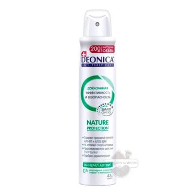 Antiperspirant Deonica "Nature Protection", 200 ml