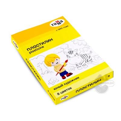 Plastilin Гамма "Юный художник", 8 reňk