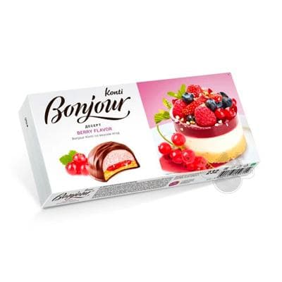 Desert Konti "Bonjour" ir-iýmiş tagamly, 232 gr