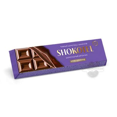 Şokoladly batonçik Konti "Shokotel" krem-şokolad, 50 gr