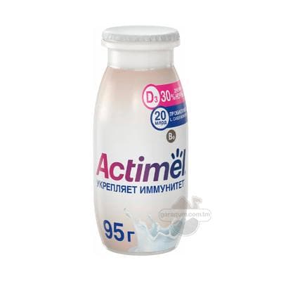 Йогурт питьевой Danone "Actimel" сладкий 1.6%, 95 г