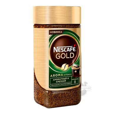 Kofe Nescafe Gold "Aroma Intenso", 170 gr