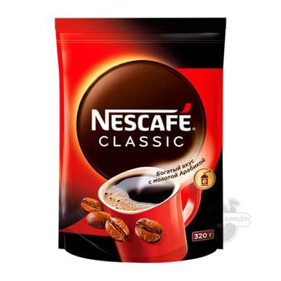 Kofe Nescafe classic owradylan arabikaly, 320 gr