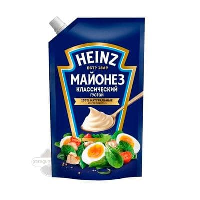 Maýonez Heinz Klassiki Goýy 67%, 350 gr