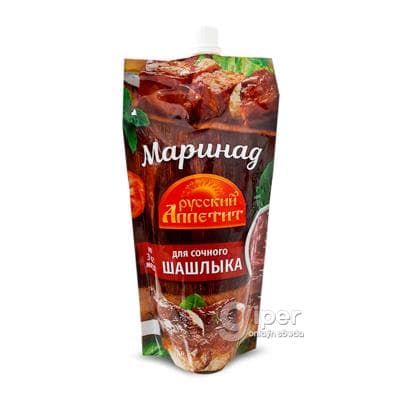 Çişlik üçin marinad "Русский аппетит" 3 kg et üçin, 300 gr