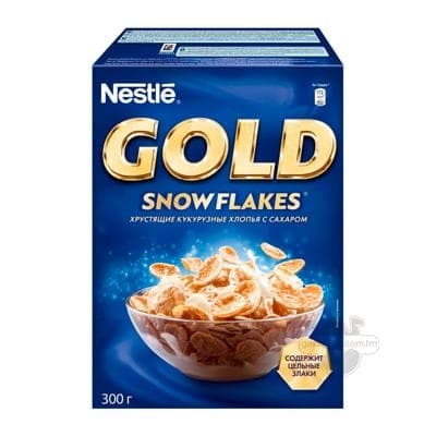 Готовый завтрак Nestle Gold "Snow Flakes", 300 г