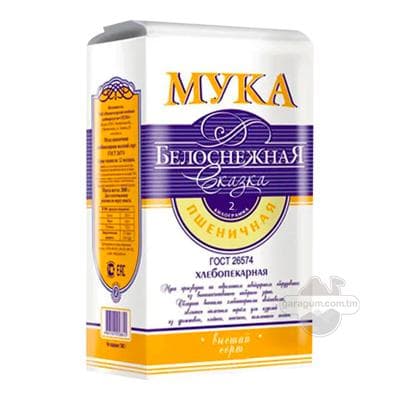 Bugdaý uny "Белоснежная сказка" ýokary hilli, 2 kg