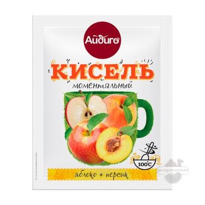 Кисель "Айдиго" яблоко-персик, 30 г
