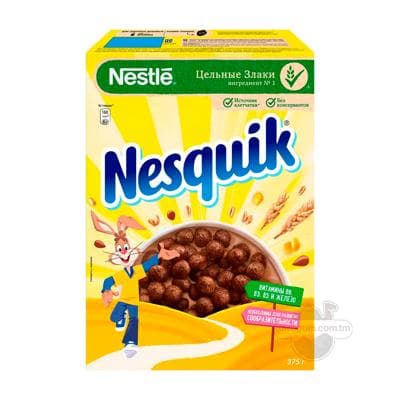 Şokoladly taýýar ertirlik Nesquik, 375 gr