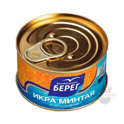 Икра минтая "Балтийский Берег", 130 г