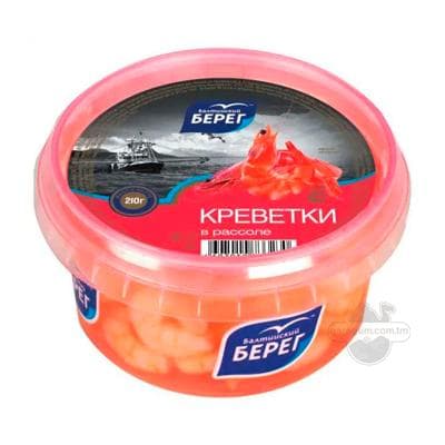 Креветки в рассоле Балтийский берег "Морской коктейль", 210 г