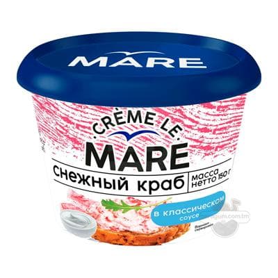 Снежный краб в классическом соусе Балтийский Берег "Mare", 150 г