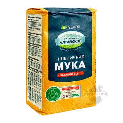 Bugdaý uny "Алтайское" ýokary hilli, 1 kg