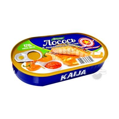 File Losos "KAIJA" pikant kremli, 170 gr