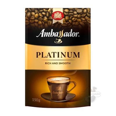 Kofe Ambassador "PLatinum", paket gapda 150 gr