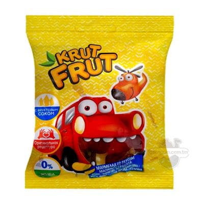 Çeýnelýän marmelad "Krut Frut", 70 gr