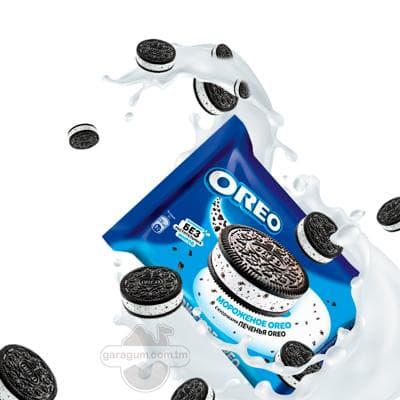 Doňdurma "OREO" Oreo kökesiniň bölejikleri bilen, 76 gr