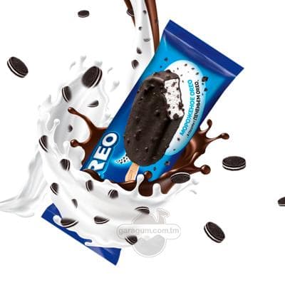 Doňdurma "OREO", Oreo kökesi bilen örtülen, 56 gr