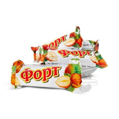 Batonçik "Петровский форт" karamelli we fundukly nuga, 500 gr (±20 gr)