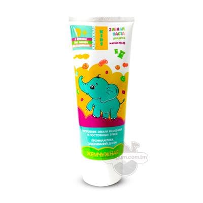 Çagalar üçin diş pasta Жемчужная Kids "Marmelad", 60 ml (3+)