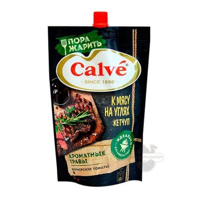 Ketçup "Calve" eti kömürde bişirmek üçin, 350 gr