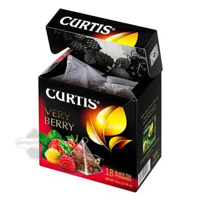 Gara çaý Curtis "Very Berry", 1.7 gr (18 paket)