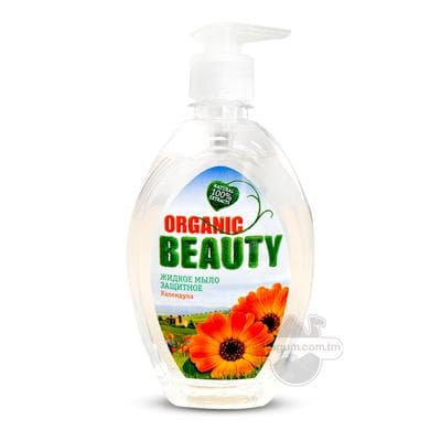 Suwuk sabyn goraýjy ORGANIC BEAUTY "Kalendula", 500 ml