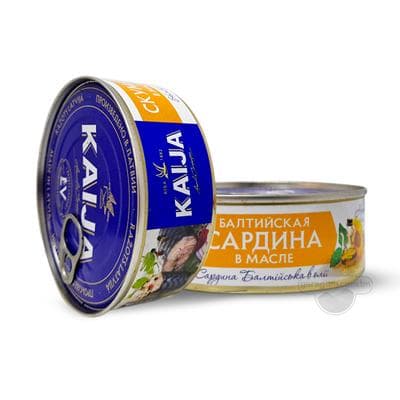 Балтийская сардина "KAIJA" в масле, 240 г