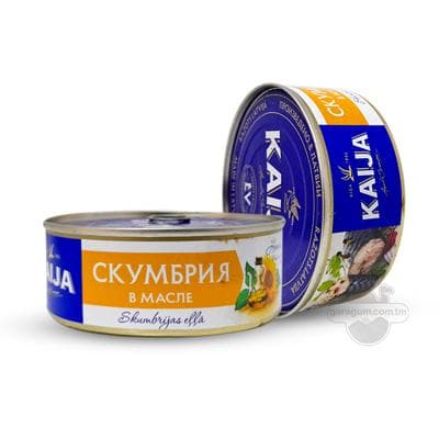 Скумбрия "KAIJA" в масле, 240 г