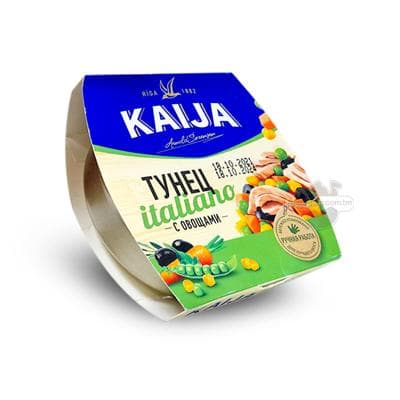 Тунец с овощами "KAIJA" italiano, 185 г