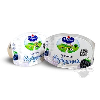 Dorag pastasy Савушкин "Воздушный" 3,5% çernika-böwürslen, 100 gr