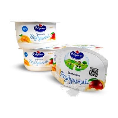 Dorag pastasy Савушкин "Воздушный" 3,5% mango, 100 gr