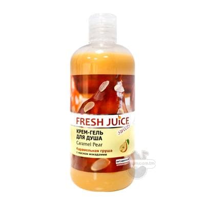 Крем-гель для душа Fresh Juice "Карамельная груша", 500 мл