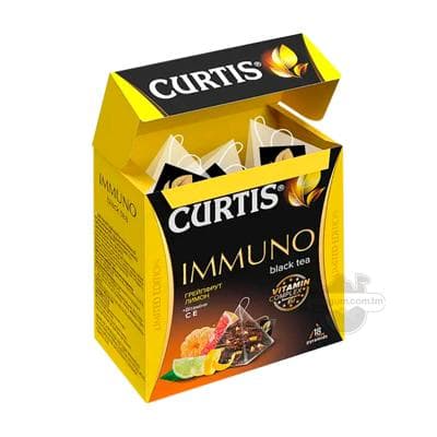 Чай черный Curtis "Immuno" в пирамидках, 18 шт. 32 г